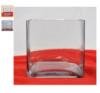 Nexhi?? 5x5x5 Clear Square Glass Vase