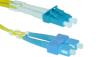 LC / SC, Single Mode, Duplex Fiber Optic Cable, 9/125, 2 Meter (6.6 ft)