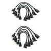 1-Foot Extension Power Cable 16 AWG, 10-Pack