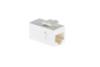 Cat5e RJ45 Inline Coupler Type Keystone Jack, White