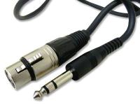 Nexhi 10L1-01300-06 6' Audio Cable-Female XLR to 1/4" Stereo Plug