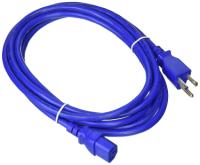 Nexhi 10W1-01210-BU Power Cord with PC, 10', Blue/Black