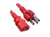 Nexhi 10W1-01210-RD Power Cord with PC, 10 ', Red