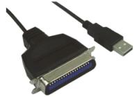 USB to IEEE 1284 Parallel Printer Adapter Cable,6 Ft Male