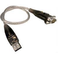 Converter, USB to DB9M, Serial, PC & Mac  Compatible, RS232