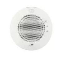 CyberData Speaker - Gray, White (RAL 9002) - Ceiling Mountable