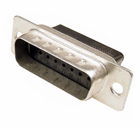 Connector, DB15 M Crimp