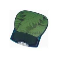 Deluxe Gel Mouse Pad - Green Leaves