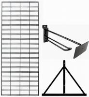 Gridwall Display Kit (1 Gridwall  1 Gridbase & 20 6in Gridhooks)