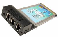 3 Port  Firewire 1394a Cardbus Card NEC Chipset