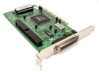 Ultra Narrow SCSI PCI IO Card With Active Termination and Bios 