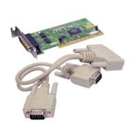 I/O Card, Low-Profile PCI, RS232 DB9 Serial, 2-Port, Koutech