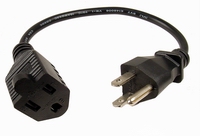 1ft Outlet Xtender Power Cord