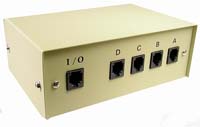 4 Port MiniDin 4 Switchbox 