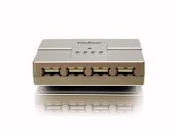 USB 1.1 4 PORTS MAGNET HUB W/ ADAPTER