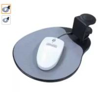 4 X Aidata Mouse Platform Under Desk - black