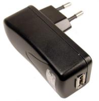 USB to European Wall Power Adapter