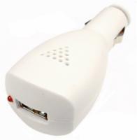 Ziplinq's iPod/iPhone USB to Car Power Adapter, White