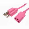 Pink 6ft PC Power Cord
