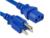 Nexhi?? POWER CORD NEMA 5-15P / IEC320 C13 , Black, 6 ft. W/PC, Blue