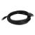 6 ft DisplayPort Male to HDMI Male Cable in Black