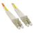 MULTIMODE DUPLEX FIBER CABLE LC TO LC 1M