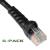 Cablesys 3ft Black Cat 6 Patch Cord w-Snagless Boot 6-Pack