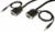 Cable, SVGA, HDB15 M/M, 6', Black w/ 3.5mm Audio
