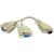 HDB15 1 Male to 2 Female VGA Video Splitter Cable