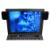 Clip-On USB Powered Flat Panel Stereo Speakers for Netbooks and Notebooks