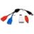 3ft Power Strip Xtender IV 3 Pack