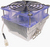 Super Quiet AMD CPU Cooler With  A Transparent Blue Fan and Copper Core